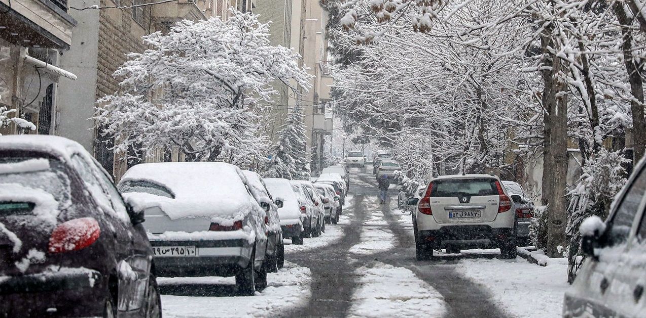 برف، تهران را سفیدپوش کرد