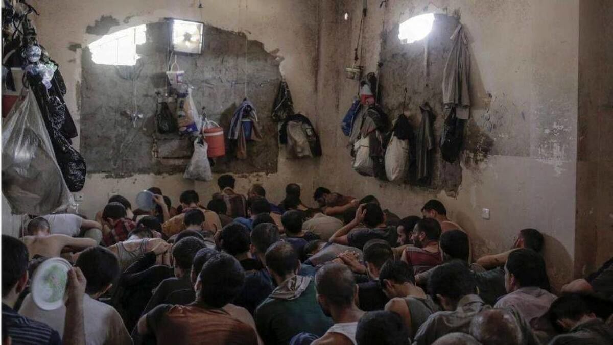 کشف دستگاه پرس انسان در زندان صیدنایا دمشق (ویدئو)