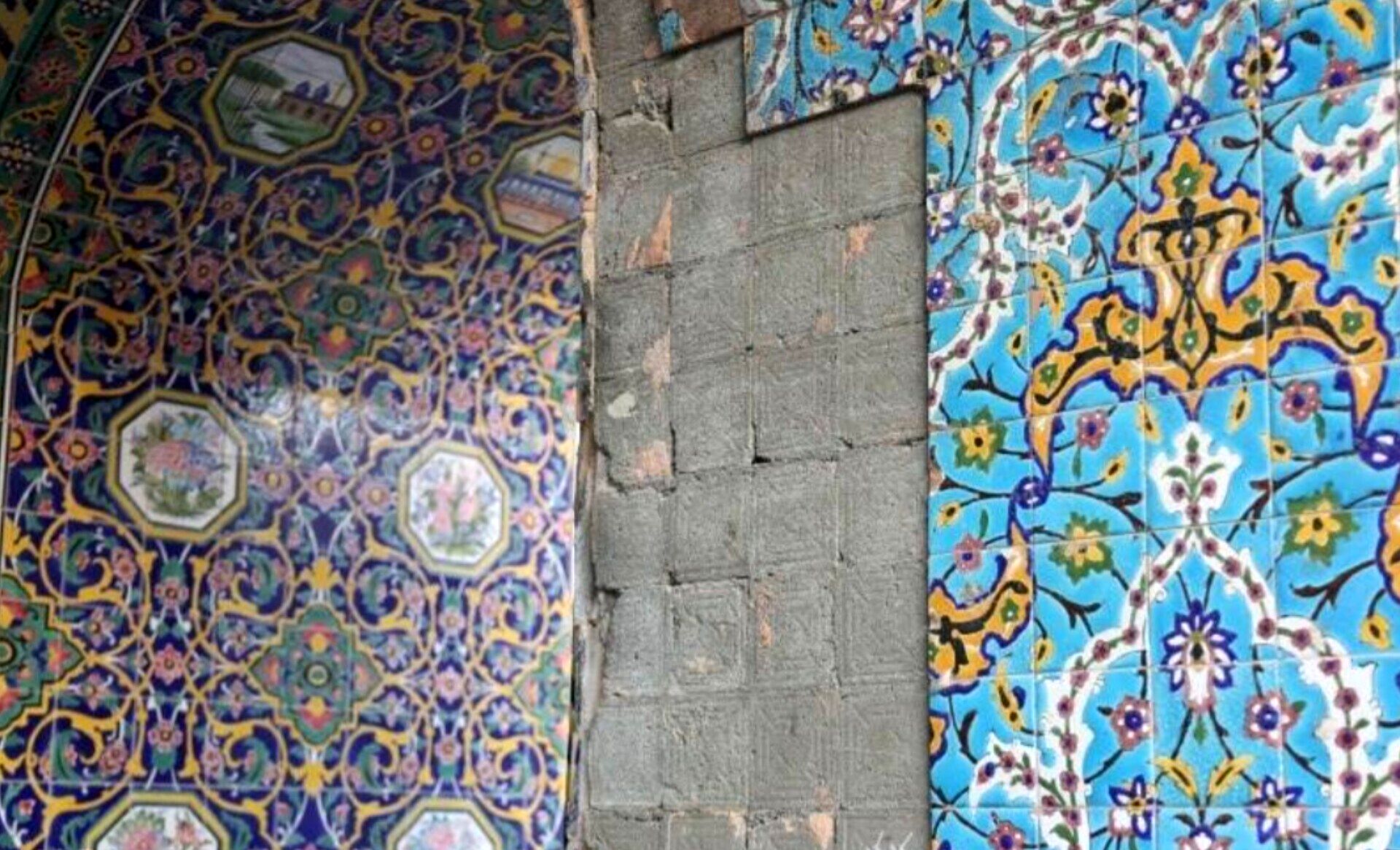 میراث فرهنگی: فروپاشی کاشی‌کاری و گچ‌بری‌های مسجد سید اصفهان