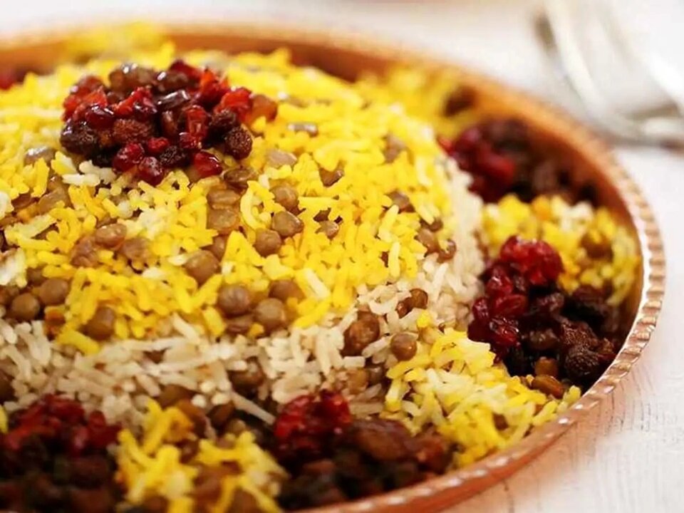 چطور بدون گوشت عدس پلو بپزیم ؟ IMG_9998