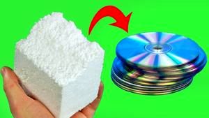 ترفندی جالب برای تیز کردن چاقو با کمک CD قدیمی (فیلم)