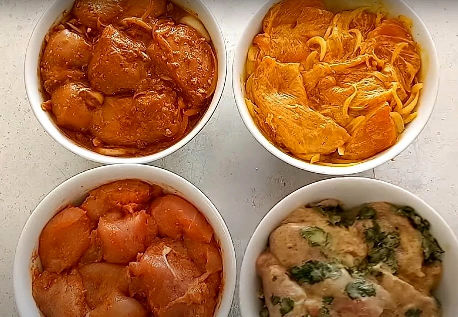 ۴ مدل مزه دار کردن گوشت مرغ برای کباب در طبیعت / دیگه جوجه رو معمولی مزه دار نکن