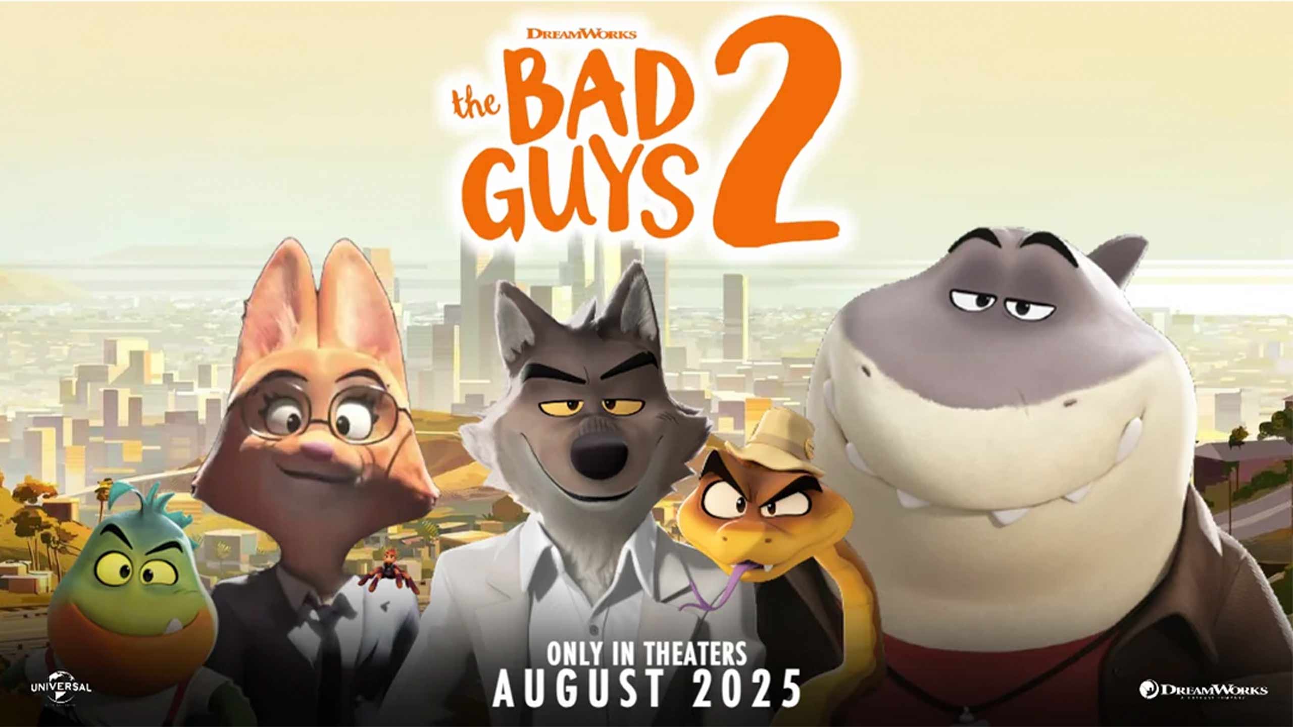 سال ۲۰۲۵، سال درخشش انیمیشنها، فهرست بهترینهای در راه The-Bad-Guys-2