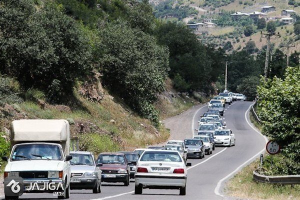بهترین مسیر رسیدن به شمال firoozkooh-road