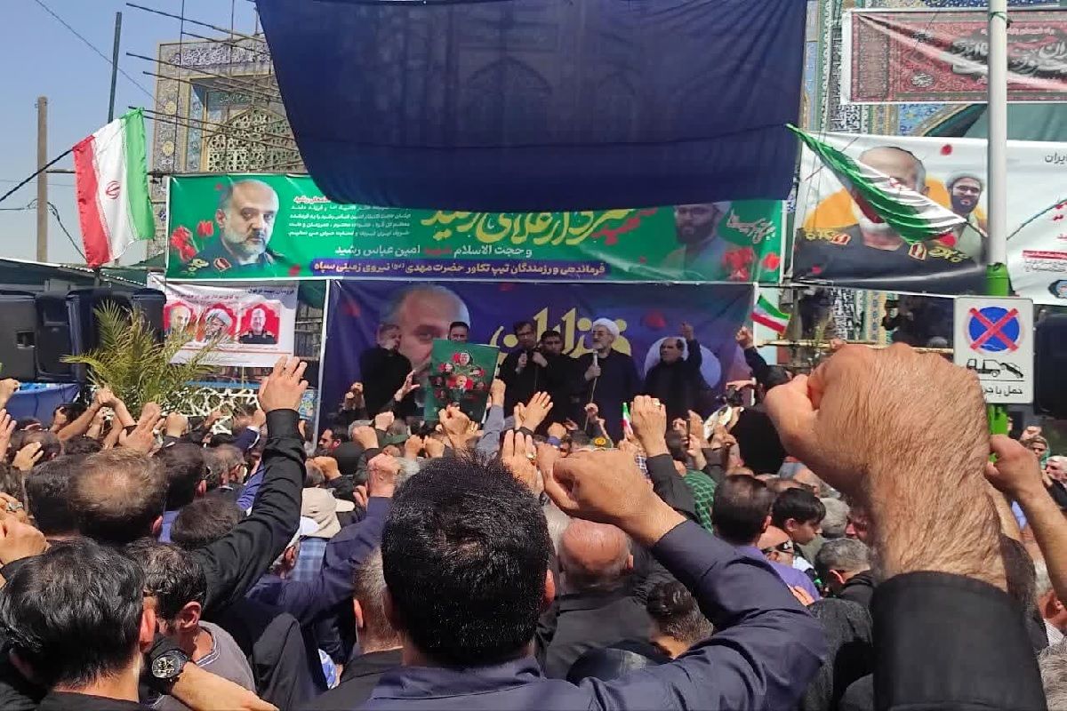 عکس| آرامگاه ابدی سردار رشید در دزفول