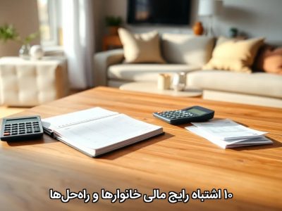 ۱۰ اشتباه رایج مالی خانوارها و راهحلها